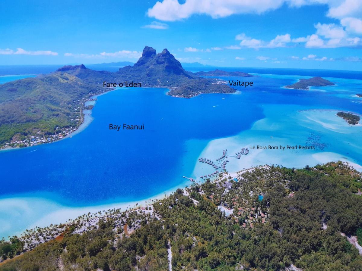 Fare O'Eden Vila Bora Bora Exterior foto